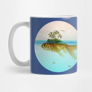 Goldfish Island Mug